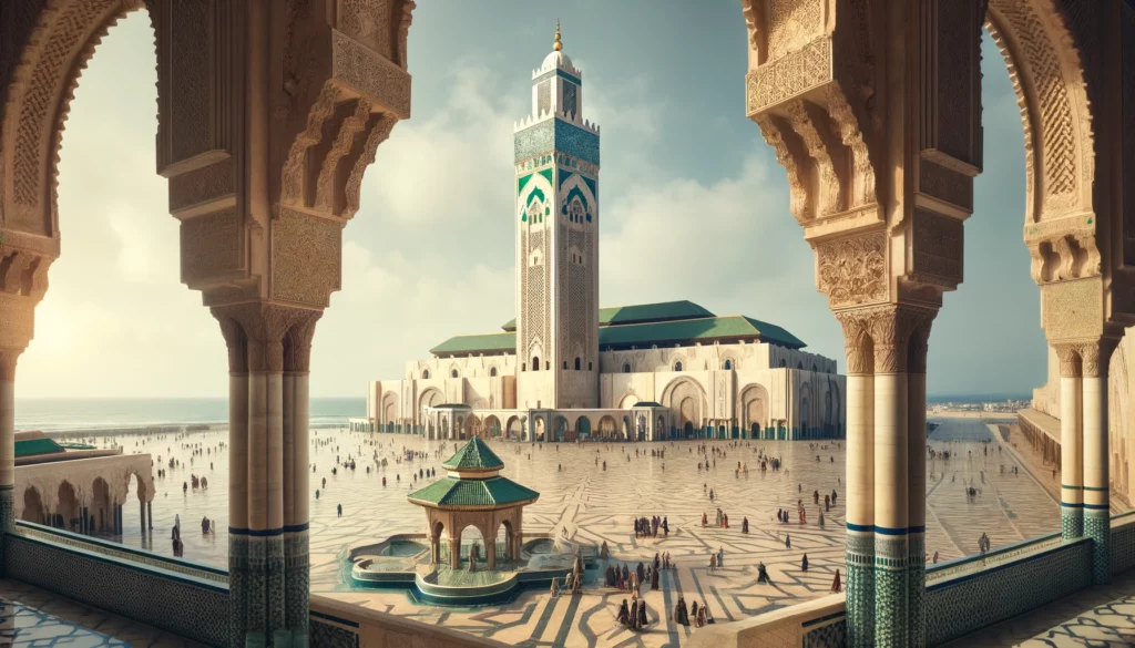 la Mosquée Hassan II
